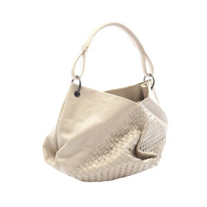 Bottega Veneta Cookie Handbag Intrecciato Fortune Leather Aquilone Beige Tan